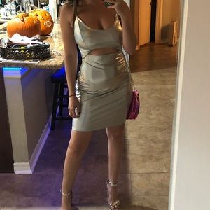 Silver dress